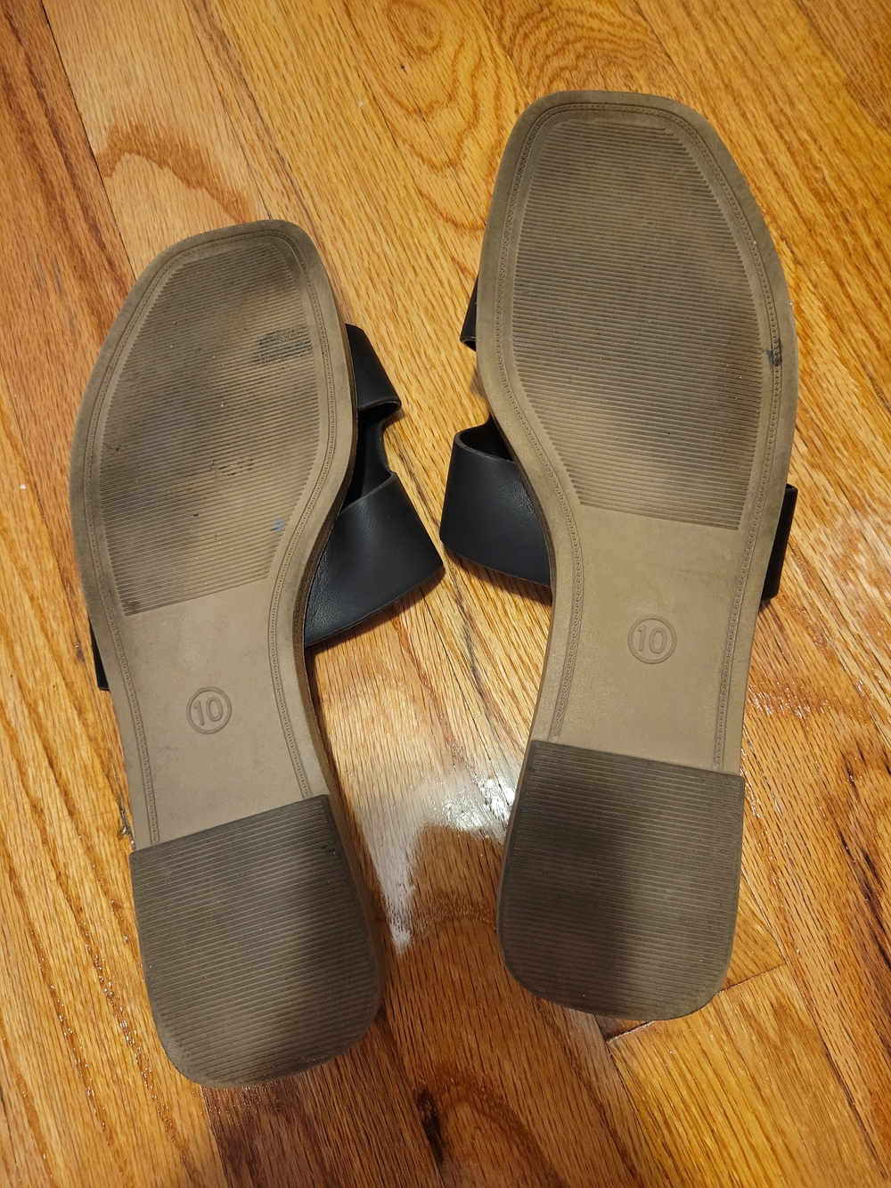 A New Day Black Sandals - Picture 3 of 4